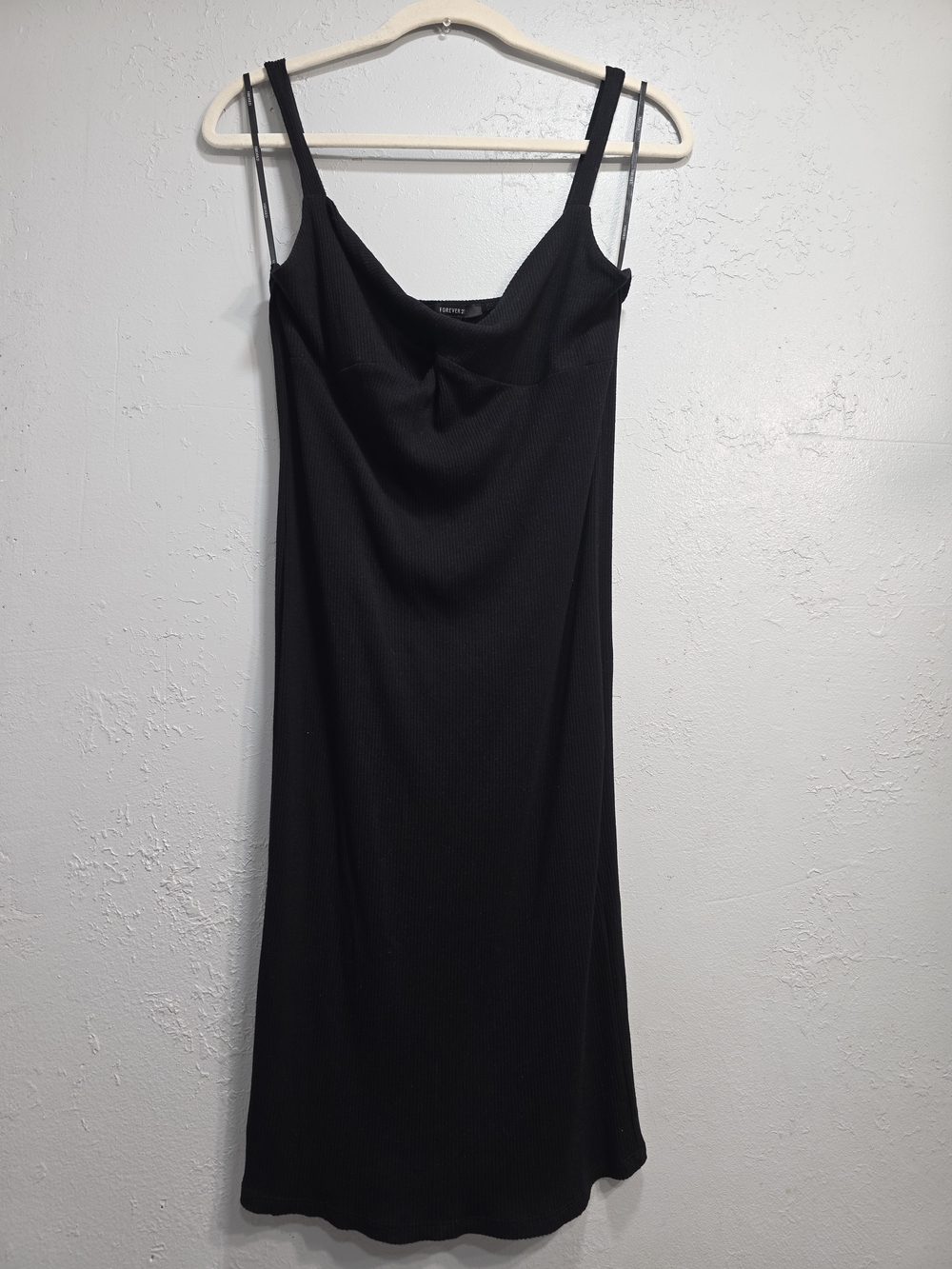 Forever 21 Black Midi Dress